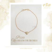 Cargar imagen en el visor de la galería, Pulso de Corazones con Zirconias