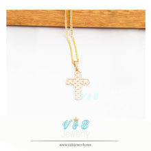 Cargar imagen en el visor de la galería, Dijes de Cruz 10k