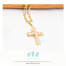 Cargar imagen en el visor de la galería, Dijes de Cruz 10k