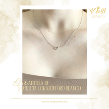 Cargar imagen en el visor de la galería, Gargantilla Silueta Corazón
