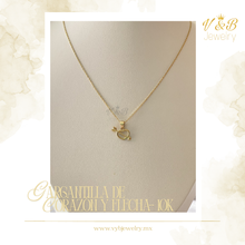 Cargar imagen en el visor de la galería, Gargantilla Corazón y Flecha
