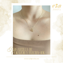Cargar imagen en el visor de la galería, Gargantilla Corazón y Flecha
