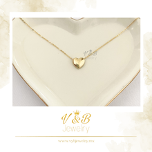 Cargar imagen en el visor de la galería, Gargantilla Corazón Inflado - 14K
