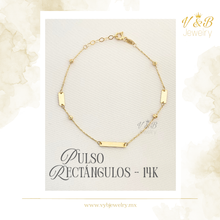 Cargar imagen en el visor de la galería, Pulso Rectángulos - 14K
