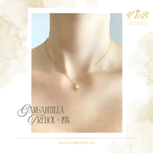 Cargar imagen en el visor de la galería, Gargantilla Trébol - 14K
