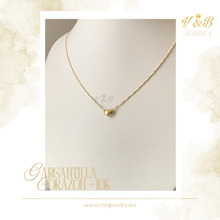 Cargar imagen en el visor de la galería, Gargantilla Corazón Inflado - Singapur
