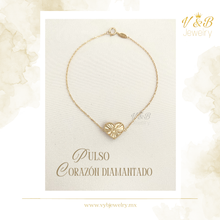 Cargar imagen en el visor de la galería, Pulso Corazón Diamantado
