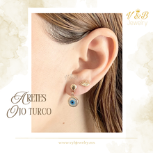 Cargar imagen en el visor de la galería, Aretes Ojos
