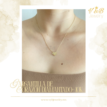 Cargar imagen en el visor de la galería, Gargantilla de Corazón Diamantado
