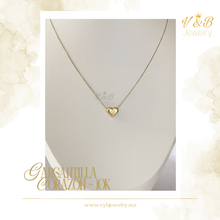 Cargar imagen en el visor de la galería, Gargantilla Corazón Inflado Grande - Ancla
