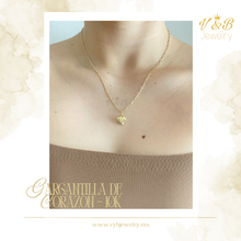 Cargar imagen en el visor de la galería, Gargantilla Corazón Inflado - Dos estilo de Cadena
