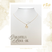 Cargar imagen en el visor de la galería, Gargantilla Árbol - 18K
