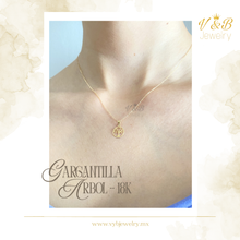 Cargar imagen en el visor de la galería, Gargantilla Árbol - 18K
