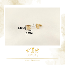 Cargar imagen en el visor de la galería, Aretes Iniciales - 14K
