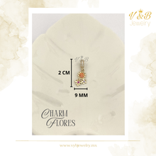 Cargar imagen en el visor de la galería, Charm Hoja y Flores - Dije para Pulsera Estilo Pandora
