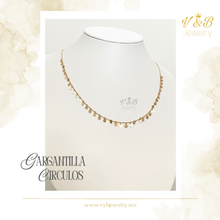 Cargar imagen en el visor de la galería, Gargantilla Círculos
