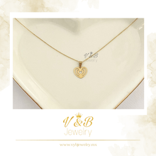 Cargar imagen en el visor de la galería, Gargantilla Corazón - 18K
