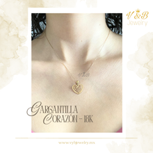 Cargar imagen en el visor de la galería, Gargantilla Corazón - 18K
