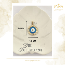 Cargar imagen en el visor de la galería, Dije Ojo Turco Azul
