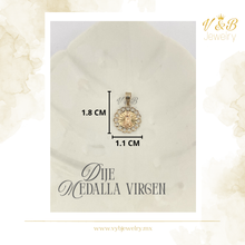 Cargar imagen en el visor de la galería, Dije Medalla Virgen - 14K
