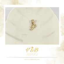 Cargar imagen en el visor de la galería, Dije Letra "P" - 14K
