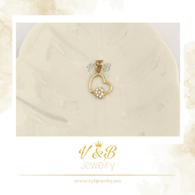 Cargar imagen en el visor de la galería, Dije Dos Corazones - 18K
