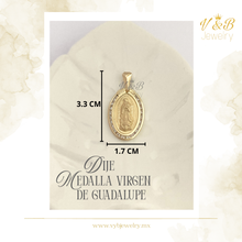 Cargar imagen en el visor de la galería, Dije Medalla Virgen de Guadalupe
