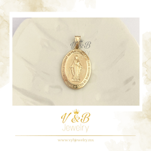 Cargar imagen en el visor de la galería, Dije Medalla Virgen Milagrosa
