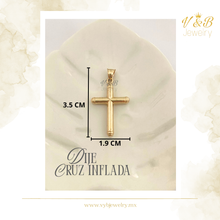 Cargar imagen en el visor de la galería, Dije Cruz Inflada
