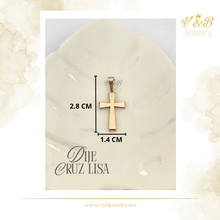 Cargar imagen en el visor de la galería, Dije Cruz Lisa
