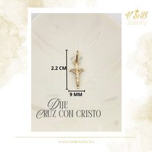 Cargar imagen en el visor de la galería, Dije Cruz con Cristo
