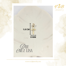 Cargar imagen en el visor de la galería, Dije Cruz Lisa
