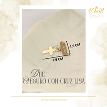 Cargar imagen en el visor de la galería, Dije Seguro con Cruz Lisa
