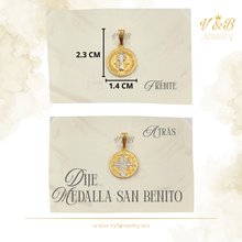 Cargar imagen en el visor de la galería, Dije Medalla San Benito
