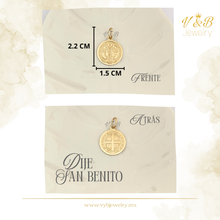 Cargar imagen en el visor de la galería, Dije Medalla San Benito
