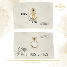 Cargar imagen en el visor de la galería, Dije Medalla Virgen Dos Vistas
