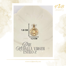 Cargar imagen en el visor de la galería, Dijes Medalla Virgen - Dos Diferentes Estilos

