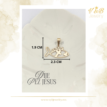 Cargar imagen en el visor de la galería, Dije Pez Jesús
