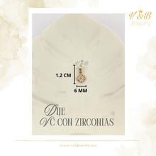 Cargar imagen en el visor de la galería, Dije VC con Zirconias
