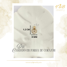 Cargar imagen en el visor de la galería, Dije Candado Forma Corazón
