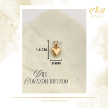 Cargar imagen en el visor de la galería, Dije Corazón Inflado
