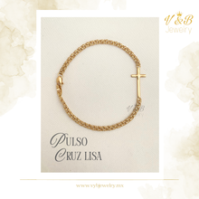 Cargar imagen en el visor de la galería, Pulso Cruz - Cadena Gruesa
