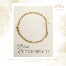 Cargar imagen en el visor de la galería, Pulso Cruz - Cadena Gruesa
