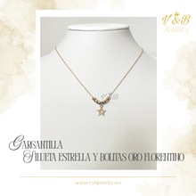 Cargar imagen en el visor de la galería, Gargantilla Silueta de Estrella
