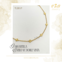 Cargar imagen en el visor de la galería, Gargantilla Estilo VC Doble Vista
