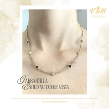 Cargar imagen en el visor de la galería, Gargantilla Estilo VC Doble Vista
