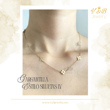 Cargar imagen en el visor de la galería, Gargantilla Estilo Siluetas LV
