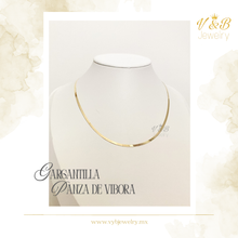 Cargar imagen en el visor de la galería, Gargantilla Panza de Vibora
