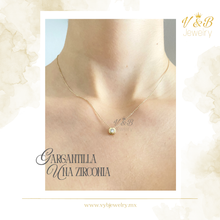 Cargar imagen en el visor de la galería, Gargantilla Una Zirconia
