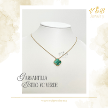 Cargar imagen en el visor de la galería, Gargantilla Estilo VC Verde
